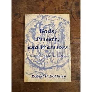 Gods Priests and Warriors Robert P Goldman Mahabharata 1977 Hardcover Book